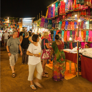 Happy shopping in North Goa!